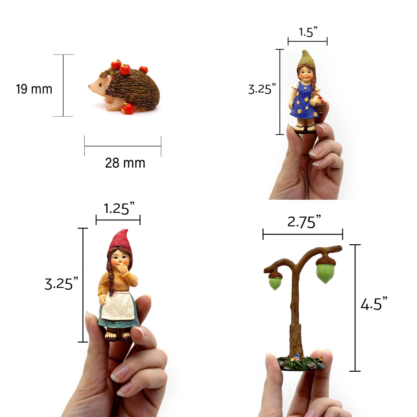 23 Pieces Fairy Garden Collection