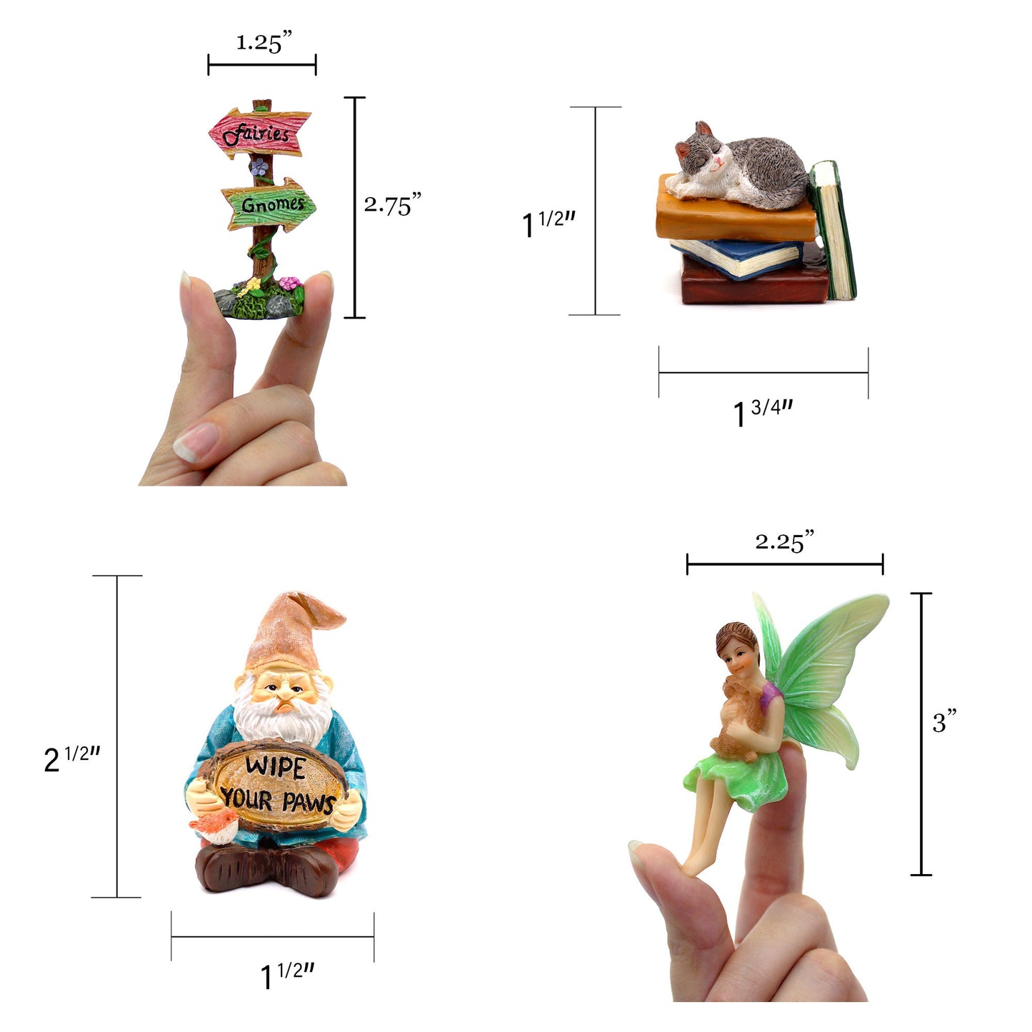 23 Pieces Fairy Garden Collection