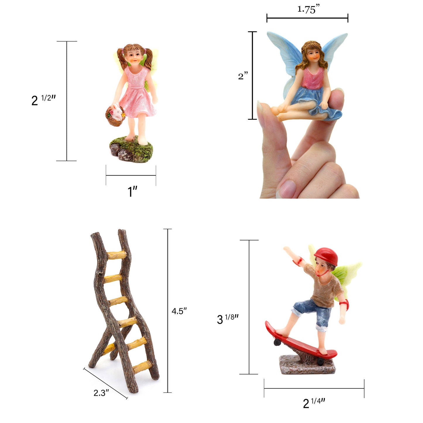 23 Pieces Fairy Garden Collection