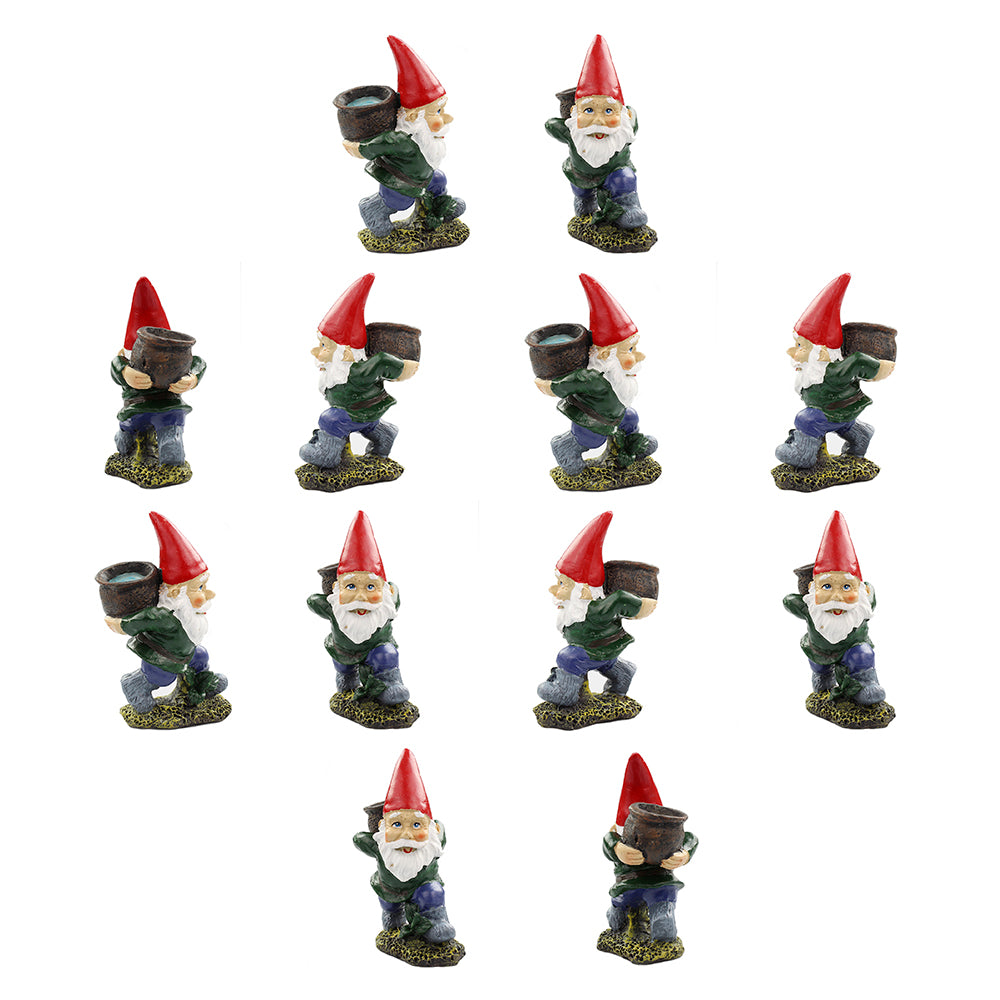 Fairy Garden Gnome - Gnome Carrying A Bucket
