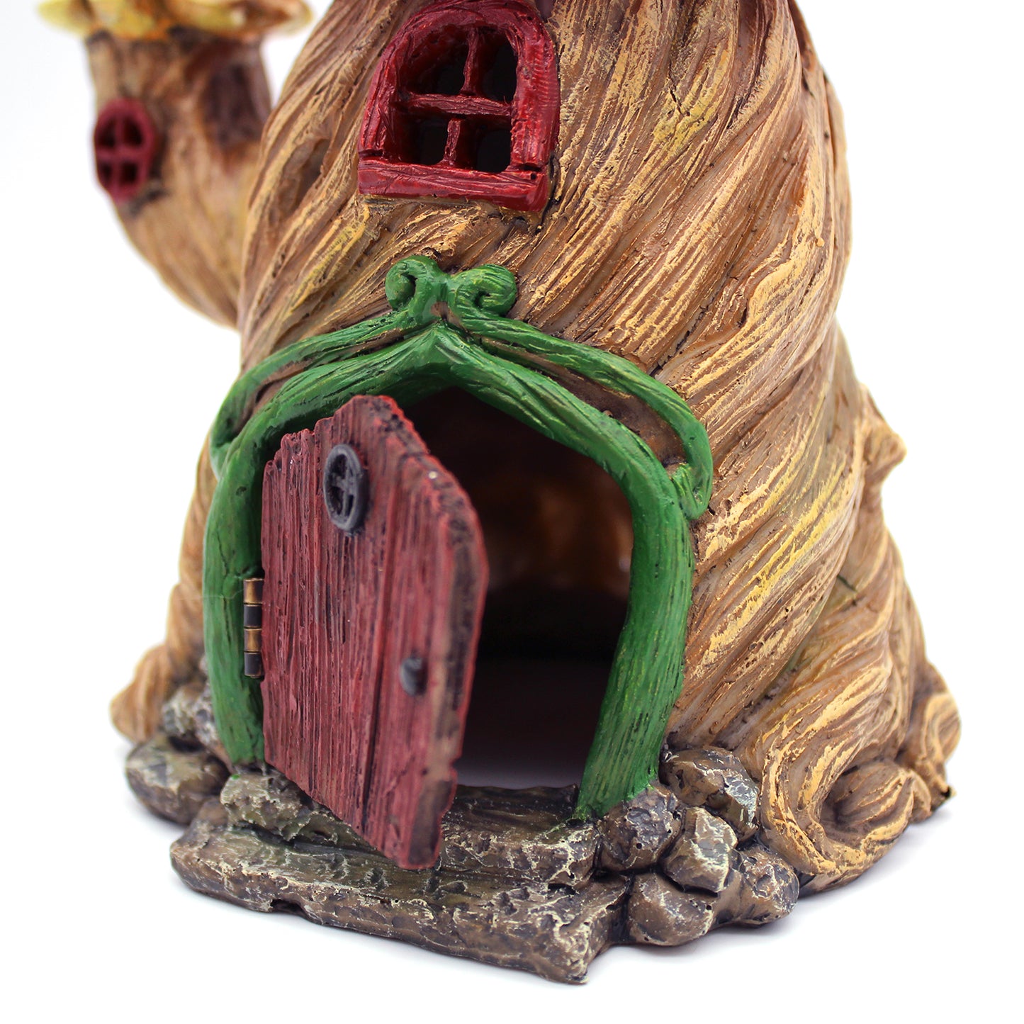 Wholesale Twisted Stump House | Fairies and Gnomes House | Optional LED Lights