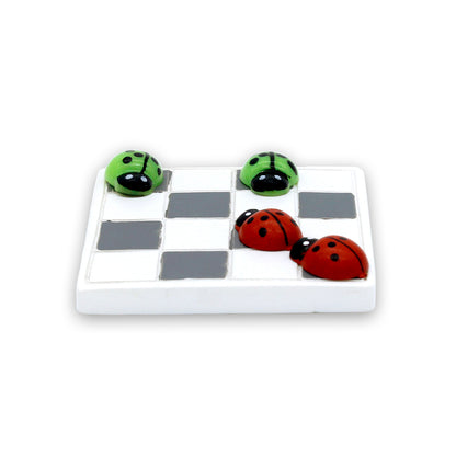 Ladybug Checkers Set