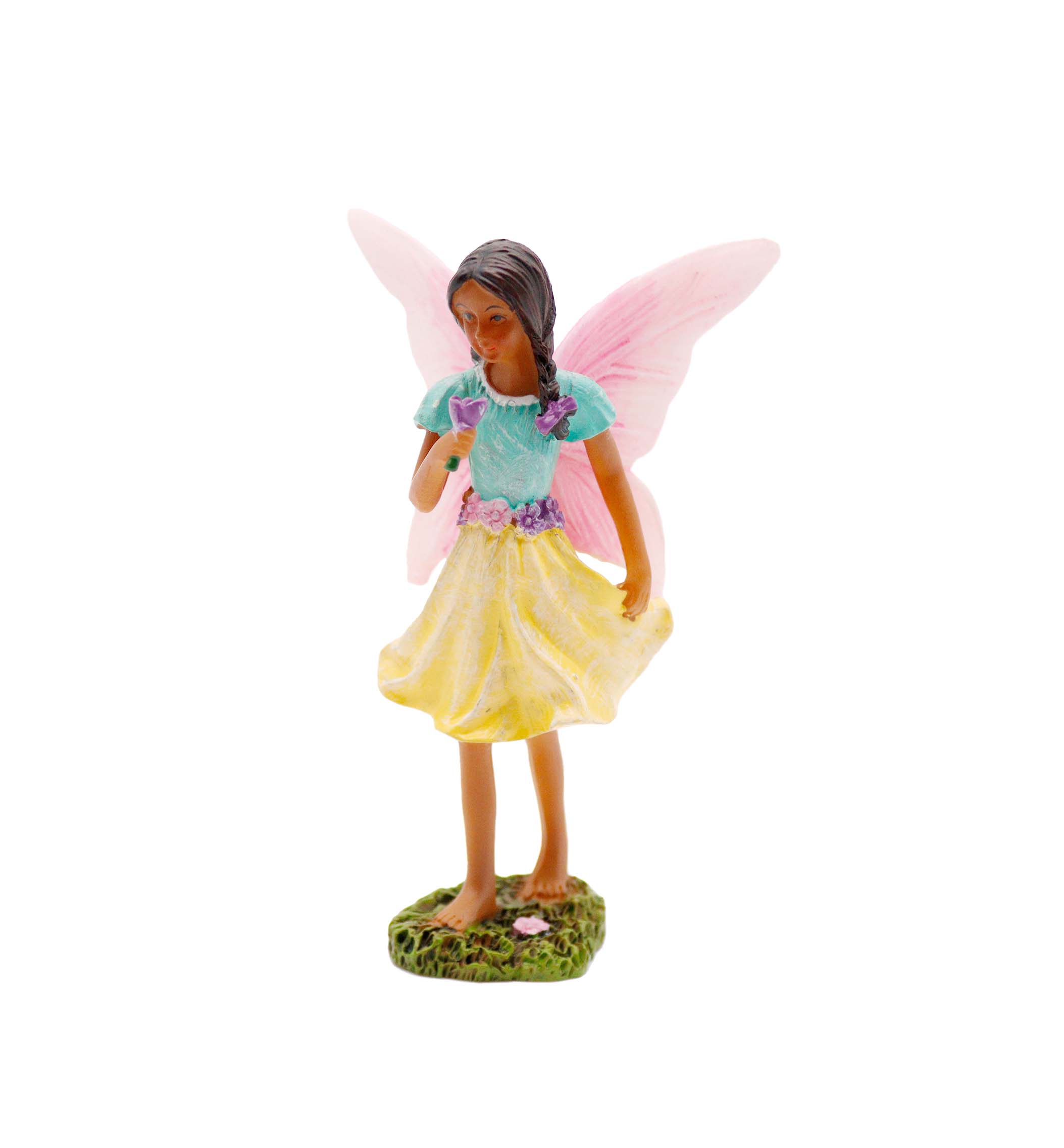 Fairy Garden Figurine: Polyresin Walking Fairy