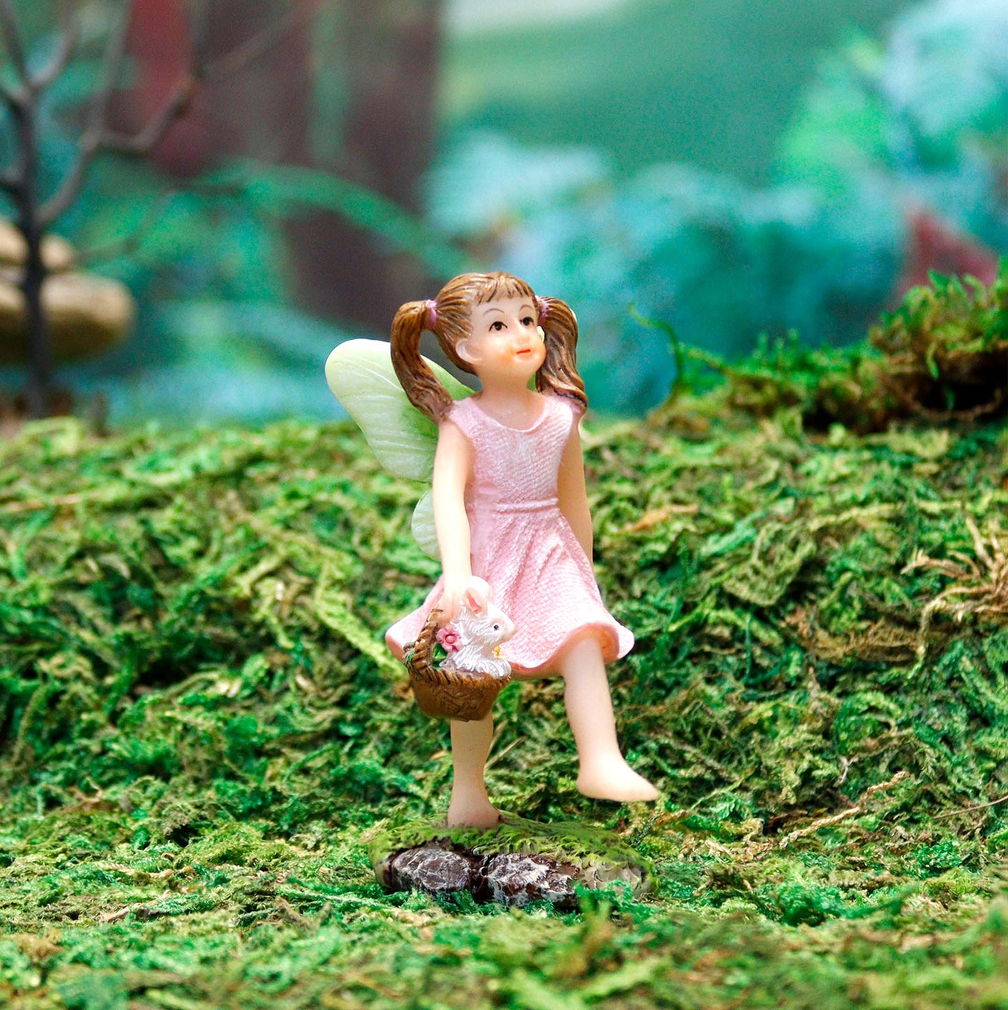 Fairy with Bunny Basket