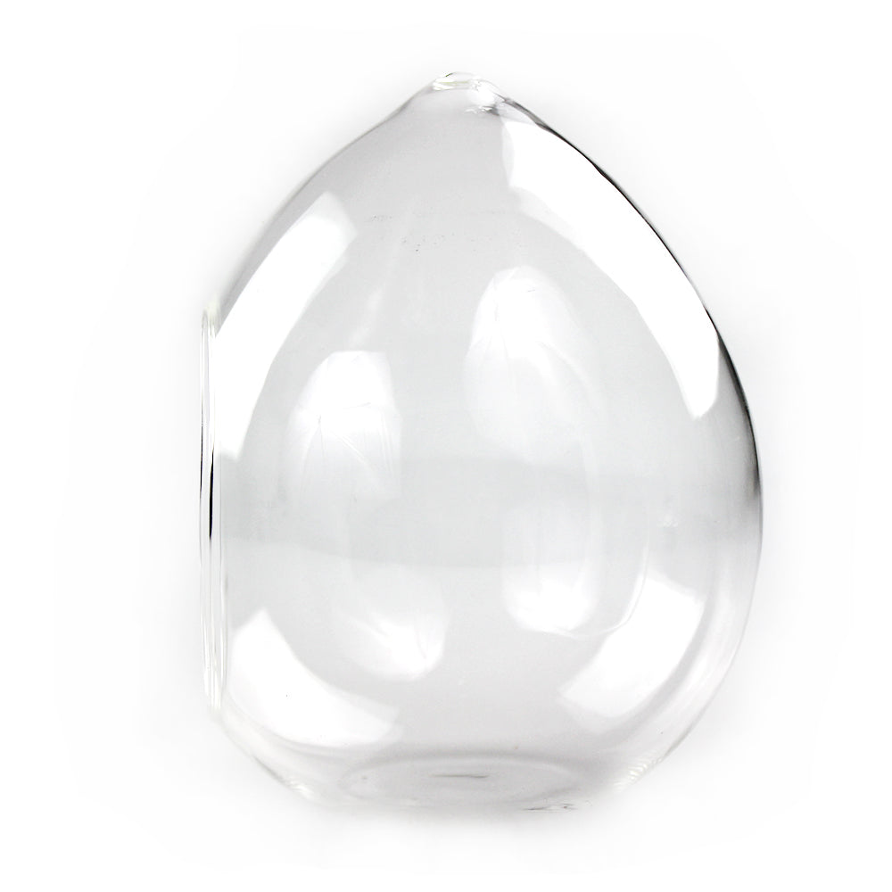 4.5" Teardrop Shaped Glass Terrarium (Case of 48)