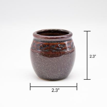 Honey Pot Style Small Ceramic Vases