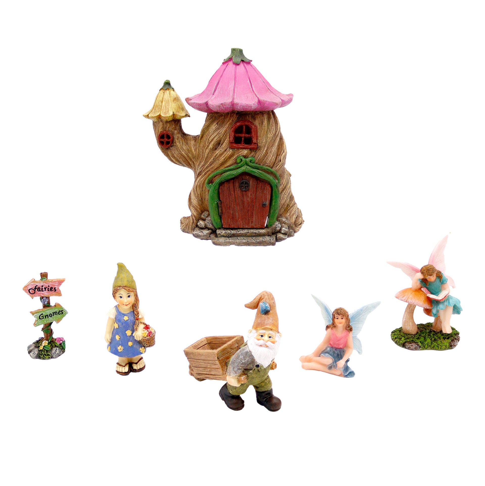 Fairy Garden House Beehive Cottage Plus Accessory Fairytale Gnomes