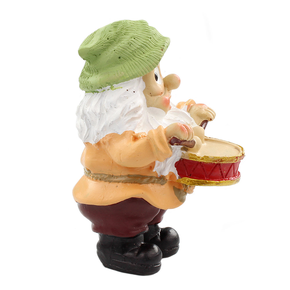 Fairy Garden Gnome - Gnome Playing Drums - Set of 12