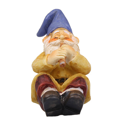 Miniature Gnome Playing the Clarinet