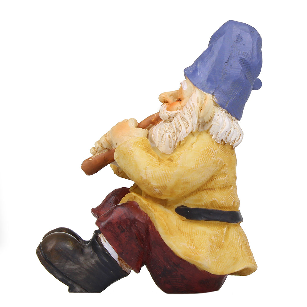 Miniature Gnome Playing the Clarinet
