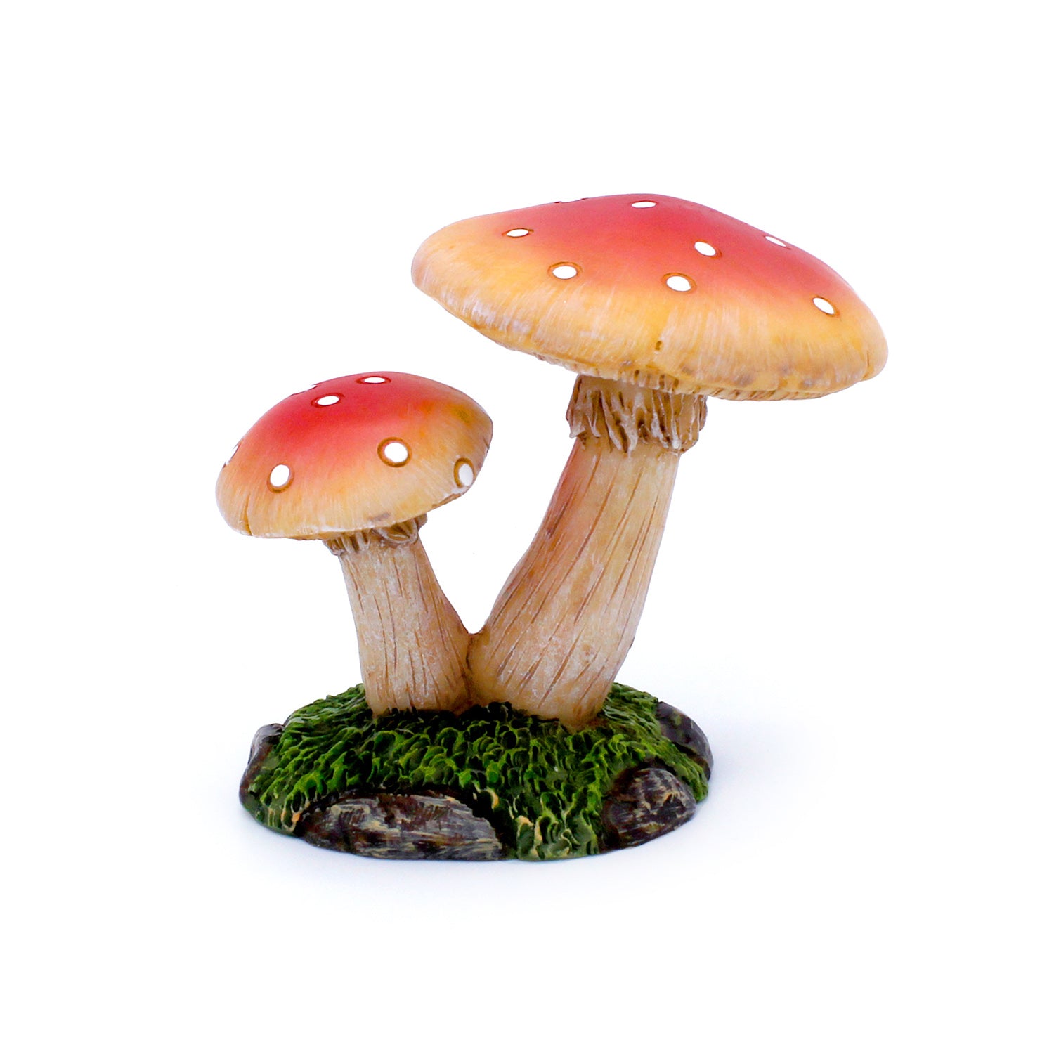 Mushroom house 5pc kit - mushroom garden - fairy decoration