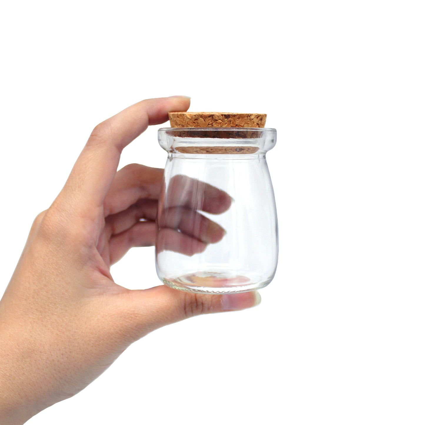 Small Glass Cork Bottle