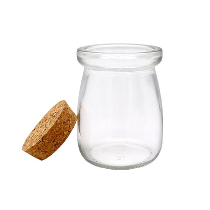 Small Glass Cork Bottle