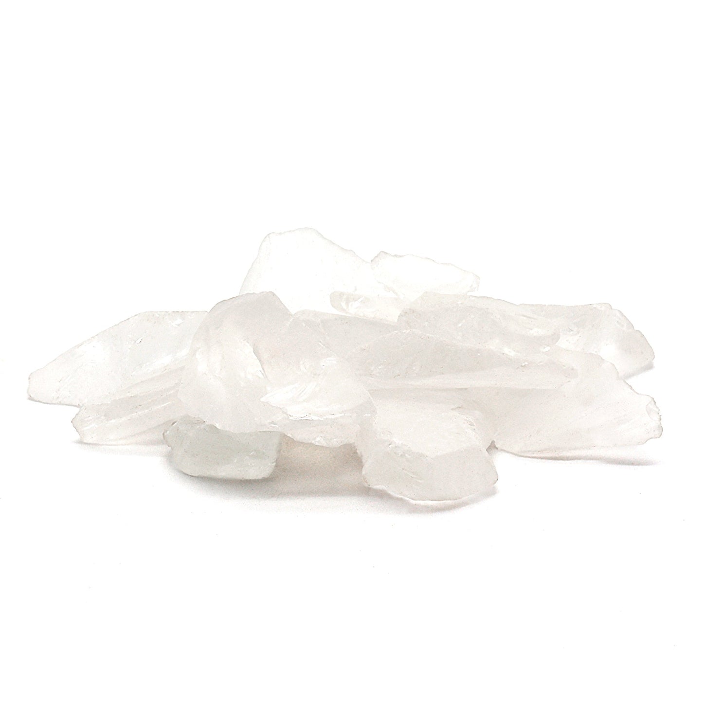 White Frosted Sea Glass Pebbles - 4 lb