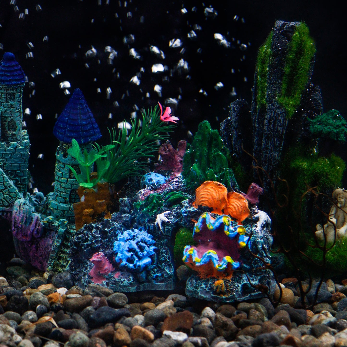 Cave Life Style Mountain - Fish Tank Landscape Decoration