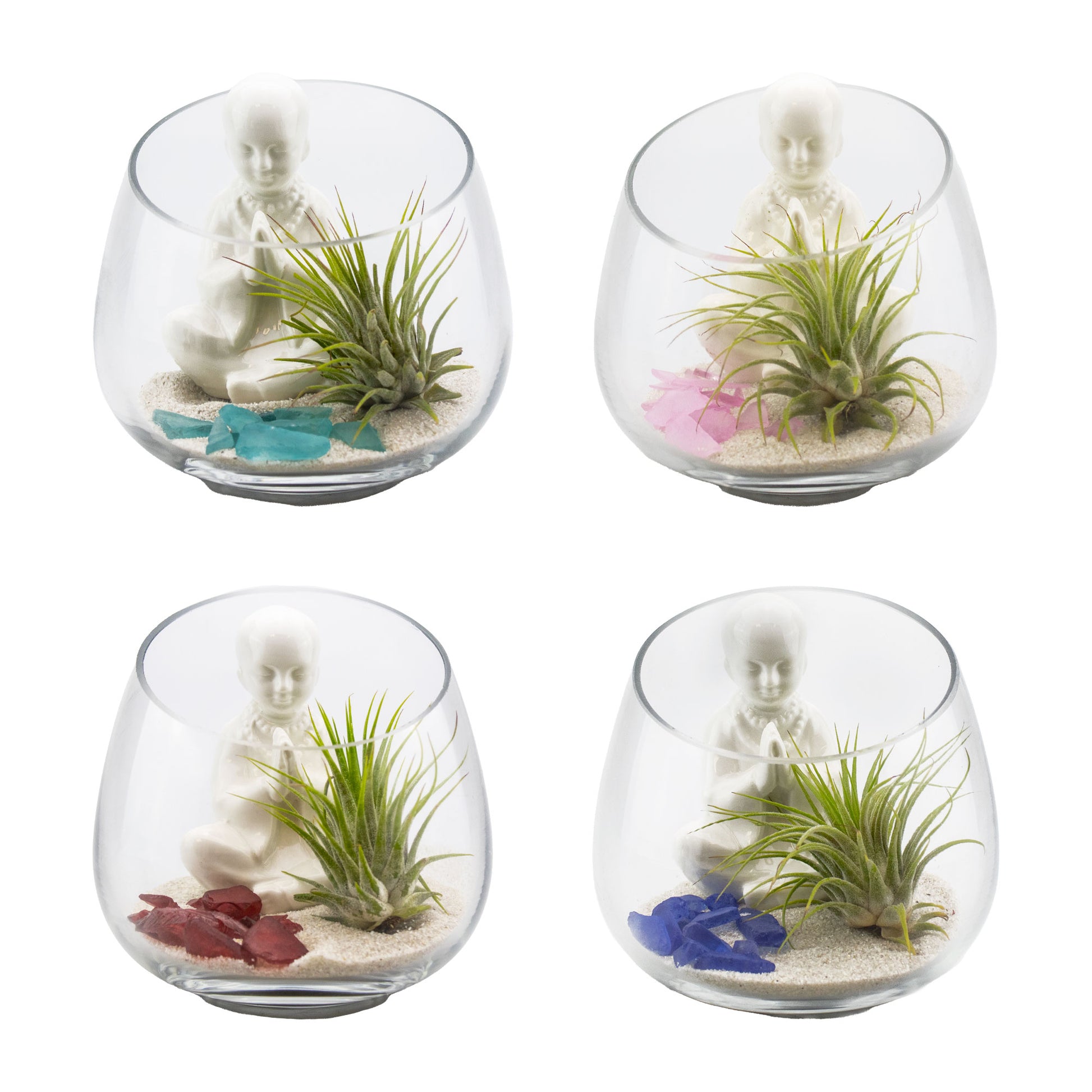 zen air plant sculptures Set of 24