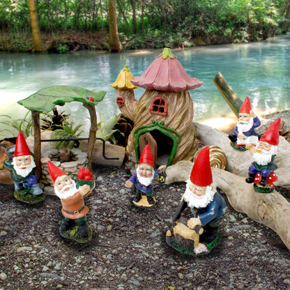 Fairy Garden Gnome - Gnome Carrying A Bucket